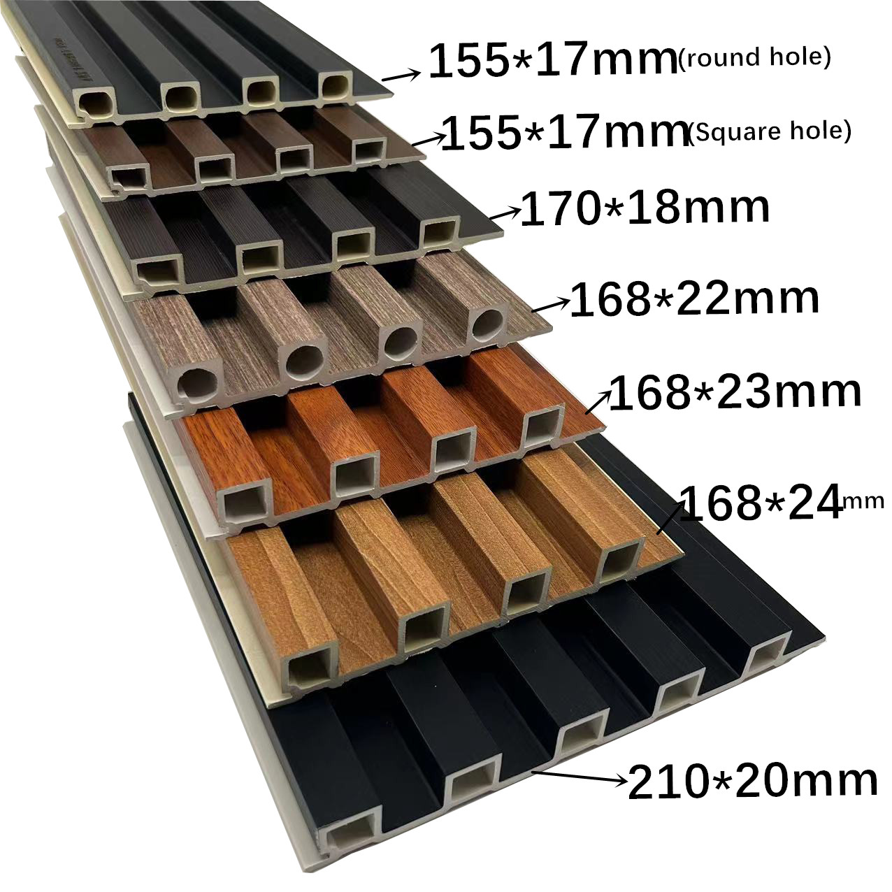 Haozhu WPC manufacturer analyzes how to choose different models of grating panels